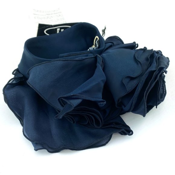 IVAN MONTESI Ties & Bow Ties Dark Blue - Picture 1 of 4